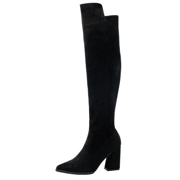 Boots | Womens Flareblock Suede Slouch Boot 85 Boots Boots