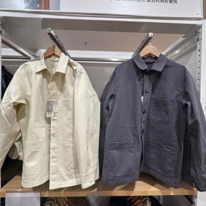 Coats & Jackets | Mens Constantin Garment-Dyed Linen Jacket Clothing Coats & Jackets