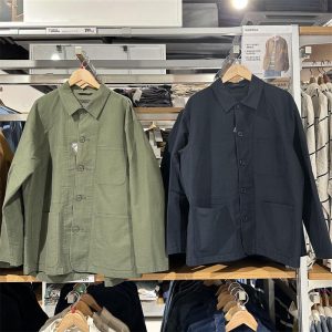 Coats & Jackets | Mens Constantin Garment-Dyed Linen Jacket Clothing Coats & Jackets