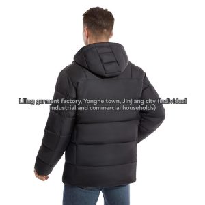 Coats & Jackets | Mens Hooded Sports Puffr Jacket Clothing Coats & Jackets