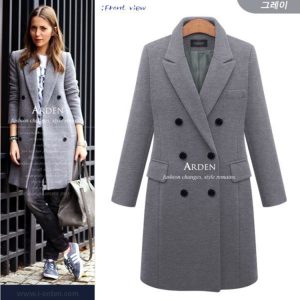 Coats & Jackets | Womens Delfina Faux Fur Collar Coat Clothing Coats & Jackets