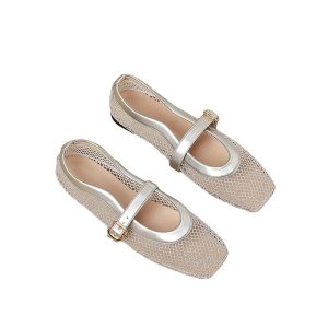 Flats | Womens Marta Mesh Ballet Flat Flats Flats