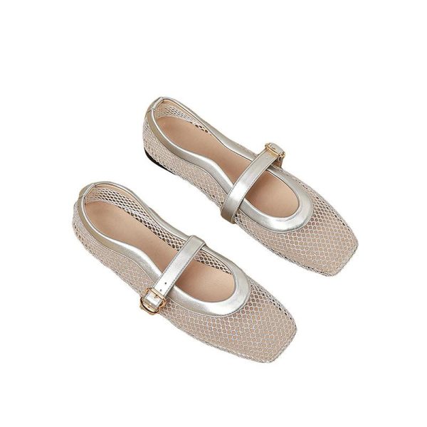 Flats | Womens Marta Mesh Ballet Flat Flats Flats