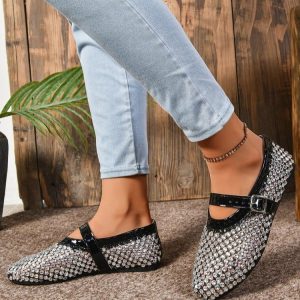 Flats | Womens Nina Mesh Flats Flats