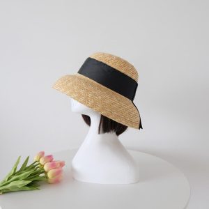 Hats, Scarves & Gloves | Womens 100% Palm Straw Visor Accessories Hats, Scarves & Gloves