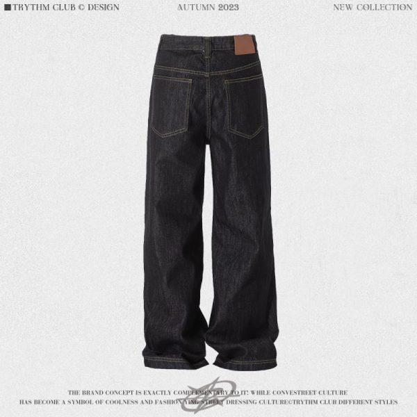 Jeans & Denim | Mens Monogram Studded Loose Jeans & Denim Pant Clothing Jeans & Denim