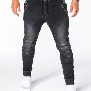 Jeans & Denim | Mens Ribbed Slim Jeans & Denim Pants – Black Wash Clothing Jeans & Denim