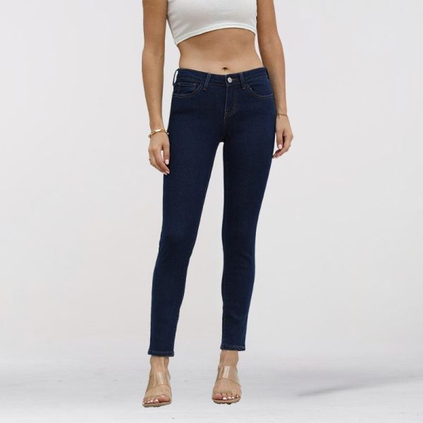 Jeans & Denim | Womens Prima Mid-Rise Cigarette Jean Clothing Jeans & Denim