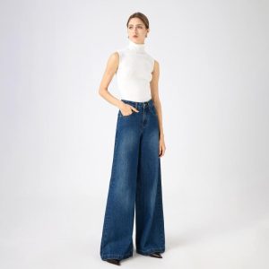 Jeans & Denim | Womens Stella Low Slung Palazzo Jean Clothing Jeans & Denim