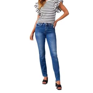 Jeans & Denim | Womens The Mid Rise Dazzler Ankle Fray Clothing Jeans & Denim