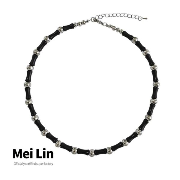 Jewellery | Mens Volcanic Tube Stretch Necklace Accessories Jewellery