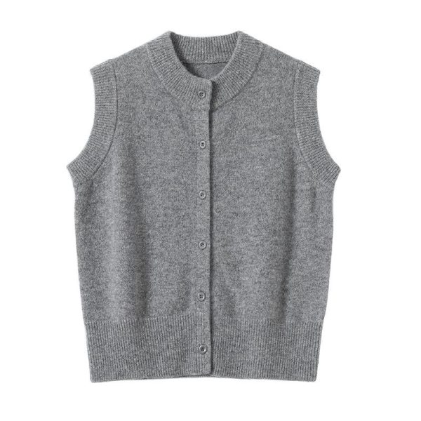 Knitwear | Womens Macie Sleeveless Cardigan Clothing Knitwear