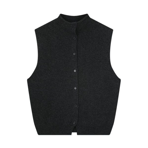 Knitwear | Womens Macie Sleeveless Cardigan Clothing Knitwear