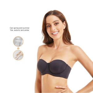 Lingerie | Womens Beautiful Silhouette Strapless Bra Clothing Lingerie