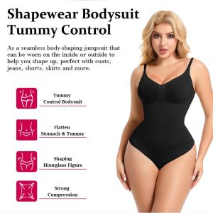 Lingerie | Womens Seamless Sculpt Thong Bodysuit Clothing Lingerie