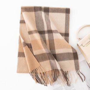 Scarves & Gloves | Mens Check Scarf Accessories Mens