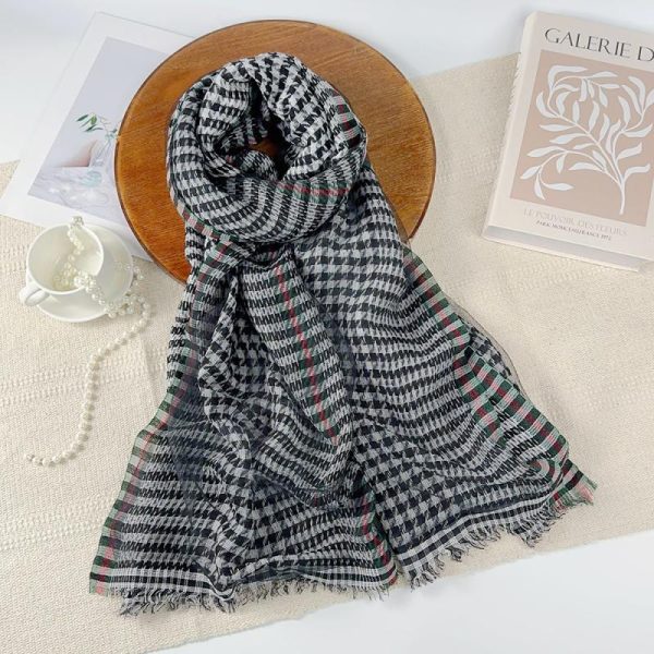 Scarves & Gloves | Mens Keiran Wool Check Scarf Accessories Mens