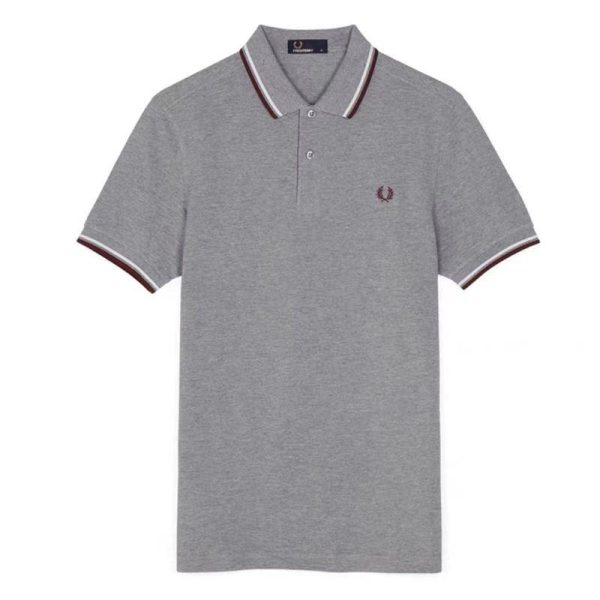 Shirts And Polos | Mens Crepe Pique Zip Neck Polo Shrt Clothing Mens