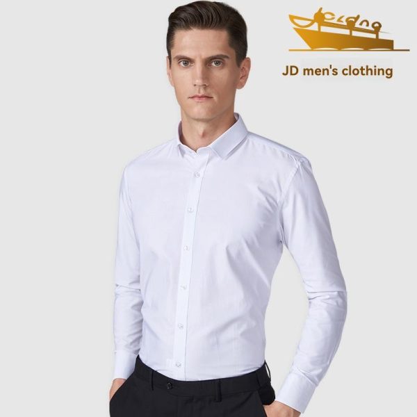 Shirts And Polos | Mens Ls Luxe Micro Chk Dobby Shirt Clothing Mens