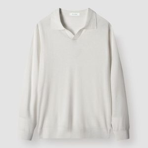 Shirts And Polos | Mens Ryan Long Sleeve Polo Clothing Mens