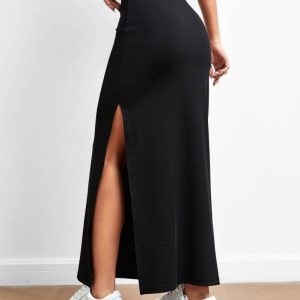 Skirts | Womens Caspian Knit Maxi Skirt Clothing Skirts