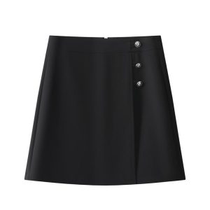 Skirts | Womens Lettie Wrap Mini Skirt Clothing Skirts