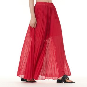 Skirts | Womens Rosita Pleated Midi Skirt Clothing Skirts