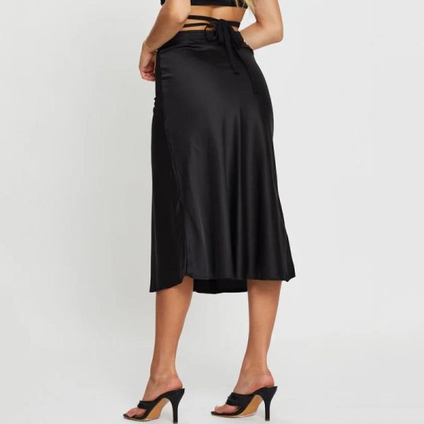 Skirts | Womens Santal Asym Midi Skirt Clothing Skirts