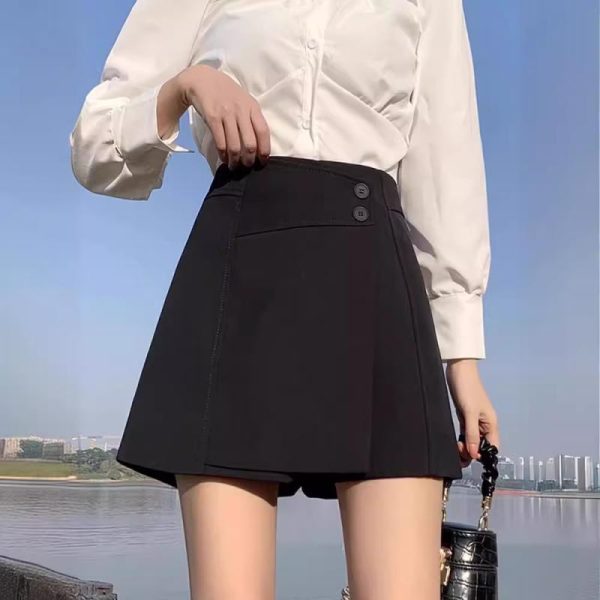 Skirts | Womens Twill Wrap Mini Clothing Skirts