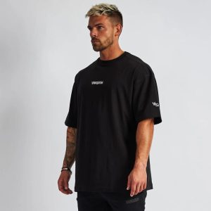 T-Shirts | Mens Micro Logo Graphic Loose T-Shirt Clothing Mens