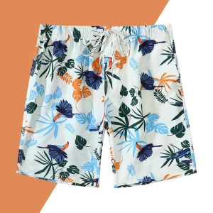 Trousers And Shorts | Mens Levanto Swimsuit With Jungle Print Clothing Mens