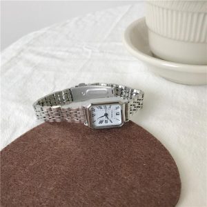 Watches | Mens Silver Tone Analogue Watch Accessories Mens