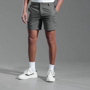 Trousers And Shorts | Mens Stretch Cotton Twill Chino Short Clothing Mens