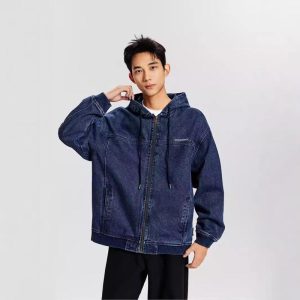 Coats & Jackets | Mens Venice Denim Bomber Jacket Clothing Coats & Jackets